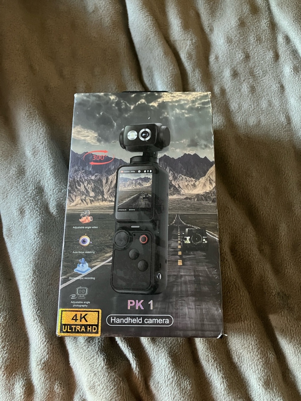 PK1 Handheld 4K Camera - Black